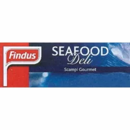 Findus SEAFOOD Deli Scampi Gourmet – varumärkesbild för Findus Sverige Aktiebolag
