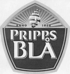 ANNO 1828 PRIPPS BLÅ – varumärkesbild för Carlsberg Sverige Aktiebolag