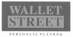 WALLET STREET PERSONLIG PLÅNBOK – varumärkesbild för Wallet Street AB