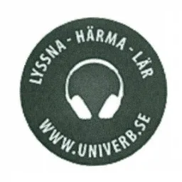 LYSSNA-HÄRMA-LÄR WWW.UNIVERB.SE – varumärkesbild för Univerb Förlag Aktiebolag