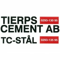 TIERPS CEMENT AB TC-STÅL 0293-130 95 0293-135 95 – varumärkesbild för Tierps Cement AB