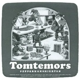 Tomtemors PEPPARKAKSHJÄRTAN – varumärkesbild för Presentkakan i Göteborg Aktiebolag