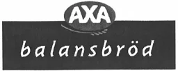 AXA balansbröd – varumärkesbild för Lantmännen Cerealia AB