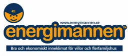 Energimannen Bra och ekonomiskt inneklimat för villor och flerfamiljshus – varumärkesbild för Persson & Partners i Halmstad AB
