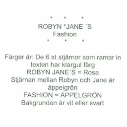 ROBYN * JANE´S Fashion – varumärke, Sampaguita Aktiebolag