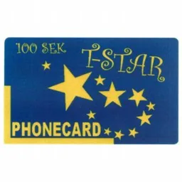 T-STAR 100 SEK PHONECARD – varumärkesbild för Naturstenens Värld AB