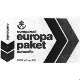 EUROPARCEL EUROCOLIS EUROPA PAKET – varumärkesbild för PostNord Group AB