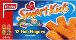 FINDUS SMART KIDS 12  Fish Fingers – varumärkesbild för Findus Sverige Aktiebolag