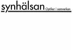 Synhälsan - optiker i samverkan – varumärkesbild för Synologen Aktiebolag
