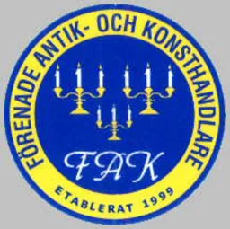 FÖRENADE ANTIK- OCH KONSTHANDLARE FAK ETABLERAT 1999 – varumärke, Förenade Antik och konsthandlare Service FAOK AB