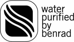 water purified by benrad – varumärkesbild för Wallenius Sustainable Technologies AB