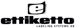 e ettiketto LABELING SYSTEMS AB – varumärke, Ettiketto AB