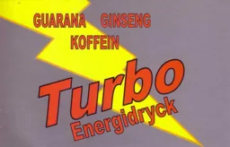 Turbo Energidryck GUARANA GINSENG KOFFEIN – varumärkesbild för Mora Bryggeri AB