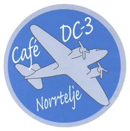 Café DC-3 Norrtelje – varumärkesbild för Museiplanet DC 3:an Aktiebolag