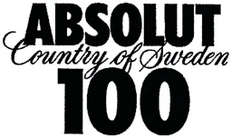 ABSOLUT Country of Sweden 100 – varumärkesbild för The Absolut Company Aktiebolag