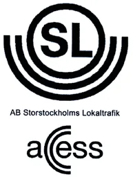SL AB Storstockholms Lokaltrafik access – varumärke, Aktiebolaget Storstockholms Lokaltrafik