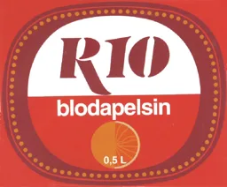 RIO blodapelsin 0,5 L – varumärkesbild för Dryckesbolaget Gustav Vasa AB