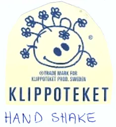 Trade marke for klippoteket pado. Sweden Klippoteket Hand Shake – varumärke, Klippotekets Fabrik Aktiebolag