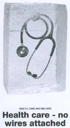 Health care-no wires attached HEALTH, CARE AND WELFARE – varumärkesbild för LULEÅ TEKNISKA UNIVERSITET