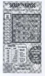 SKRAP-KRYSS – varumärkesbild för AB Svenska Spel