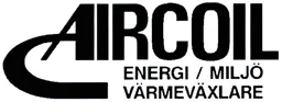 AIRCOIL ENERGI/MILJÖ VÄRMEVÄXLARE – varumärkesbild för Aircoil Aktiebolag