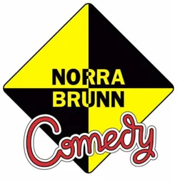NORRA BRUNN Comedy – varumärkesbild för Norra Brunn Comedy S.U.C.K. Stand Up Comedy Klubben AB
