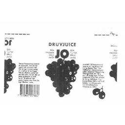 DRUVJUICE JO – varumärkesbild för Rynkeby Foods Handelsbolag