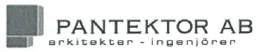 Pantektor AB arkitekter - ingenjörer – varumärkesbild för Pantektor AB