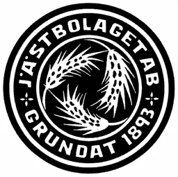 JÄSTBOLAGET AB GRUNDAT 1893 – varumärkesbild för Jästbolaget Aktiebolag