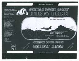 SWEDISH POWER FORCE ENERGY DRINK SWEDISH POWER FORCE COMBAT READY – varumärkesbild för Sam grossist AB