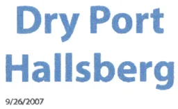 Dry Port Hallsberg – varumärke, Hallsbergs Terminal Aktiebolag