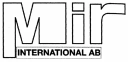 Mir INTERNATIONAL AB – varumärkesbild för MIR International AB