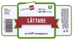 Nybergs deli LÄTTARE NYA recept PÅ NYBERGSDELI.SE! – varumärkesbild för Olle Nyberg Chark Aktiebolag