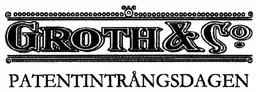 GROTH & CO PATENTINTRÅNGSDAGEN – varumärkesbild för Groth Invest AB