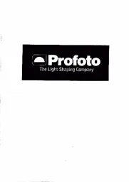 Profoto The Light Shaping Company – varumärkesbild för Profoto Aktiebolag