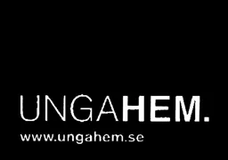 UNGAHEM. www.ungahem.se – varumärkesbild för Göteborgs Egnahems Aktiebolag