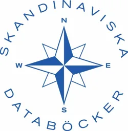 Skandinaviska Databöcker W N E S – varumärkesbild för Docendo Aktiebolag