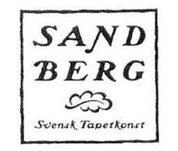 SAND BERG Svensk Tapetkonst – varumärke, Gimmersta Wallpaper AB