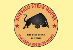 BUFFALO STEAK HOUSE The best steak in town STOCKHOLM GÖTEBORG MALMÖ – varumärkesbild för 3A Invest AB