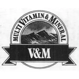 V&M MULTIVITAMIN & MINERAL – varumärkesbild för Svenska Nyform Aktiebolag