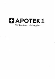 APOTEK1 Vår kunskap - din trygghet – varumärke, Tamro AB