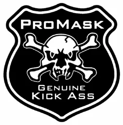 PROMASK GENUINE KICK ASS – varumärkesbild för Vargflocken AB