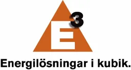 E3 Energilösningar i kubik. – varumärkesbild för FVB Sverige AB