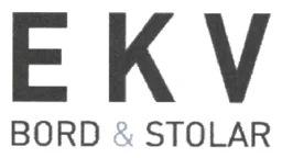 EKV BORD & STOLAR – varumärke, Johpomek Aktiebolag