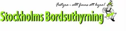 Stockholms Bordsuthyrning Festyra - allt finns att hyra – varumärkesbild för Stockholms Bordsuthyrning Aktiebolag