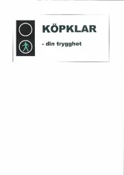 KÖPKLAR -din trygghet – varumärkesbild för Slutplattan HERCO 125019 AB