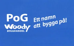 PoG Woody BYGGHANDEL Ett namn att bygga på! – varumärkesbild för R.K Gustafsson Invest AB