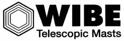 WIBE Telescopic Masts – varumärkesbild för Aktiebolaget Wibe