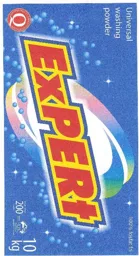 Q ExPERt Universal washing powder – varumärkesbild för Swedish Universal Trading AB