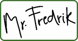 Mr. Fredrik – varumärkesbild för Mr Fredrik AB